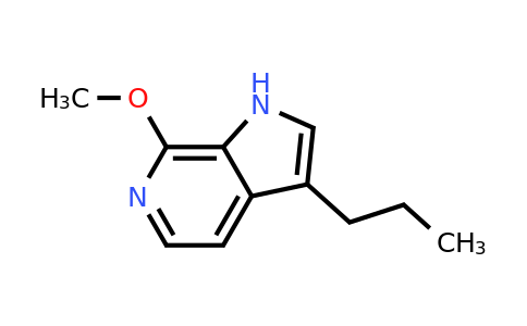 CAS 1493855-75-6 | 7-Methoxy-3-propyl-1H-pyrrolo[2,3-c]pyridine