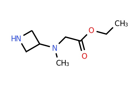 CAS 1493921-28-0 | ethyl 2-[azetidin-3-yl(methyl)amino]acetate