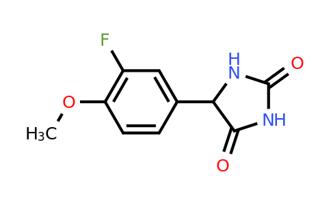CAS 1494603-44-9 | 5-(3-fluoro-4-methoxyphenyl)imidazolidine-2,4-dione