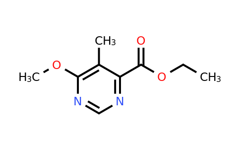 CAS 1494676-14-0 | Ethyl 6-methoxy-5-methylpyrimidine-4-carboxylate