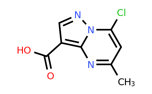 CAS 1495016-23-3 | 7-chloro-5-methylpyrazolo[1,5-a]pyrimidine-3-carboxylic acid