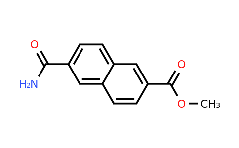 CAS 149505-88-4 | Methyl 6-carbamoyl-2-naphthoate