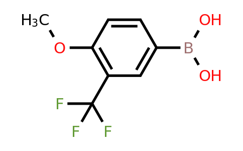 CAS 149507-36-8 | (4-Methoxy-3-trifluoromethylphenyl)boronic acid