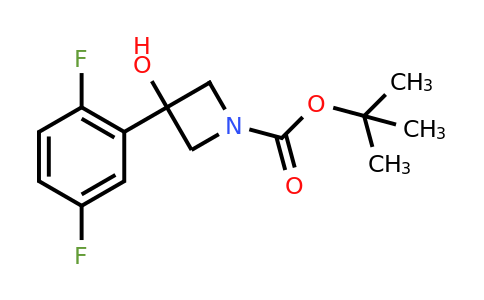 CAS 1495197-97-1 | tert-butyl 3-(2,5-difluorophenyl)-3-hydroxyazetidine-1-carboxylate