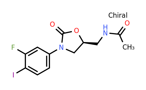 CAS 149524-45-8 | (S)-N-[3-(3-Fluoro-4-iodophenyl)-2-oxo-oxazolidin-5-ylmethyl]acetamide