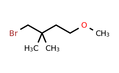 CAS 1495716-23-8 | 1-Bromo-4-methoxy-2,2-dimethylbutane