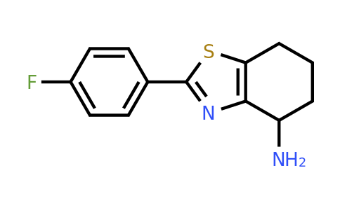 CAS 1495923-92-6 | 2-(4-fluorophenyl)-4,5,6,7-tetrahydro-1,3-benzothiazol-4-amine