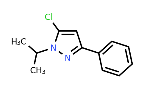 CAS 1495981-92-4 | 5-Chloro-3-phenyl-1-(propan-2-yl)-1H-pyrazole
