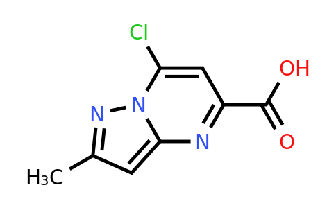CAS 1496340-90-9 | 7-chloro-2-methyl-pyrazolo[1,5-a]pyrimidine-5-carboxylic acid