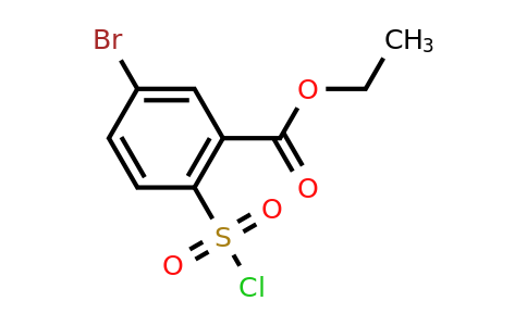 CAS 1496390-46-5 | ethyl 5-bromo-2-(chlorosulfonyl)benzoate