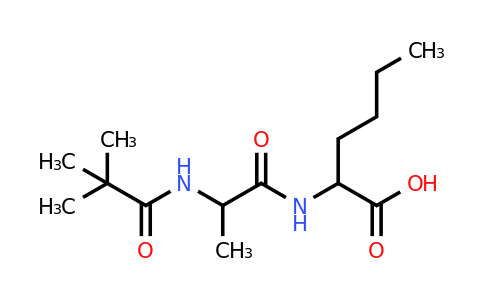 CAS 1496519-32-4 | 2-[2-(2,2-dimethylpropanamido)propanamido]hexanoic acid