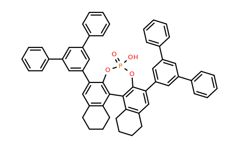 CAS 1496637-09-2 | (11bS)-2,6-Di([1,1':3',1''-terphenyl]-5'-yl)-4-hydroxy-8,9,10,11,12,13,14,15-octahydrodinaphtho[2,1-d:1',2'-f][1,3,2]dioxaphosphepine 4-oxide