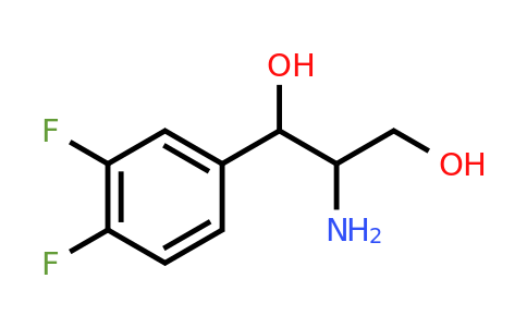 CAS 1496789-36-6 | 2-amino-1-(3,4-difluorophenyl)propane-1,3-diol