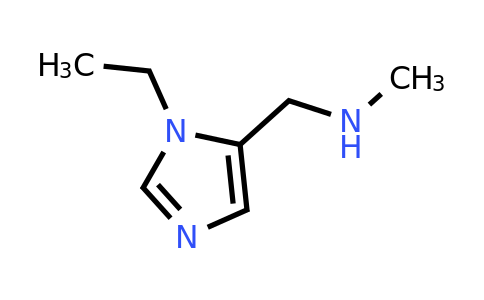 CAS 1496988-25-0 | [(1-ethyl-1H-imidazol-5-yl)methyl](methyl)amine