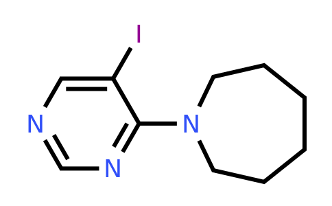 CAS 1497040-50-2 | 1-(5-Iodopyrimidin-4-yl)azepane
