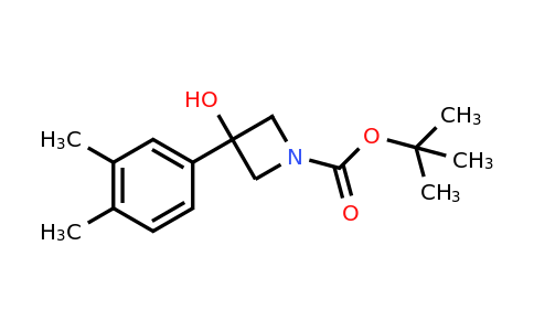 CAS 1497338-12-1 | tert-Butyl 3-(3,4-dimethylphenyl)-3-hydroxyazetidine-1-carboxylate