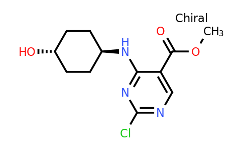 CAS 1497419-93-8 | Methyl 2-chloro-4-(((1r,4r)-4-hydroxycyclohexyl)-amino)pyrimidine-5-carboxylate