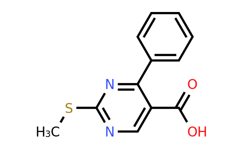 CAS 149771-15-3 | 2-(Methylthio)-4-phenylpyrimidine-5-carboxylic acid