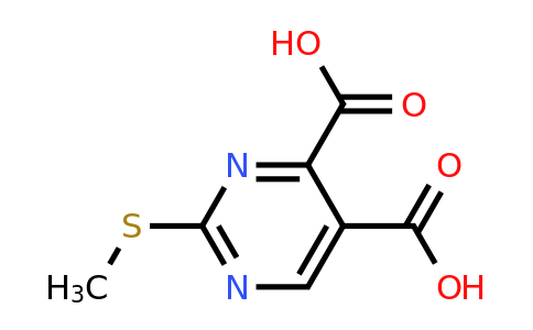CAS 149771-16-4 | 2-(Methylthio)-4,5-pyrimidinedicarboxylic Acid