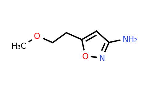 CAS 1497931-38-0 | 5-(2-methoxyethyl)-1,2-oxazol-3-amine