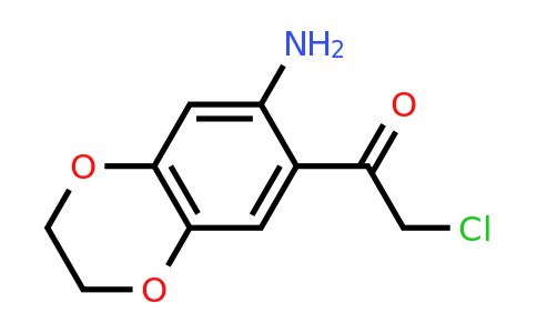 CAS 149809-31-4 | 1-(7-Amino-2,3-dihydro-benzo[1,4]dioxin-6-yl)-2-chloro-ethanone