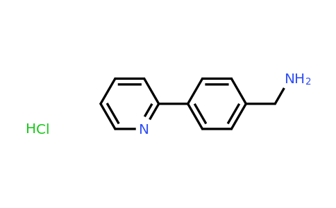 CAS 1498333-87-1 | (4-(Pyridin-2-yl)phenyl)methanamine hydrochloride