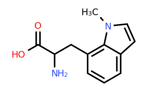 CAS 1498448-48-8 | 2-amino-3-(1-methyl-1H-indol-7-yl)propanoic acid