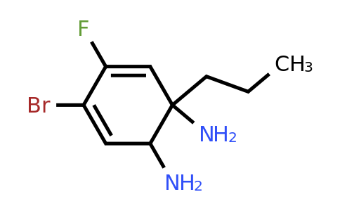 CAS 1498605-64-3 | 4-Bromo-5-fluoro-1-N-propylbenzene-1,2-diamine