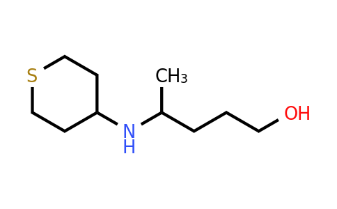 CAS 1499309-81-7 | 4-[(thian-4-yl)amino]pentan-1-ol