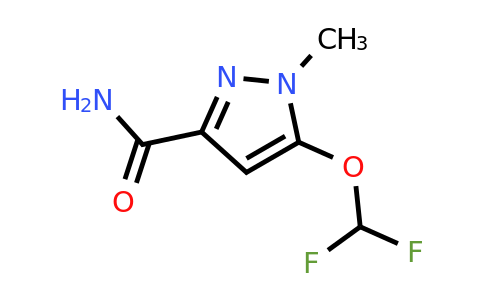 CAS 149978-50-7 | 5-(difluoromethoxy)-1-methyl-1H-pyrazole-3-carboxamide