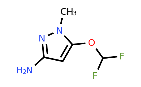 CAS 149978-55-2 | 5-(difluoromethoxy)-1-methyl-1H-pyrazol-3-amine