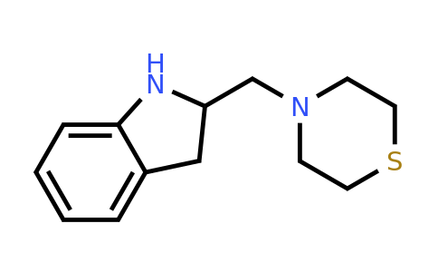 CAS 1499950-21-8 | 4-(Indolin-2-ylmethyl)thiomorpholine