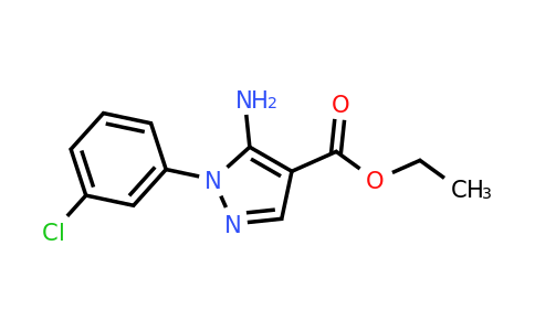 CAS 15001-08-8 | ethyl 5-amino-1-(3-chlorophenyl)pyrazole-4-carboxylate