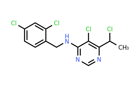 CAS 150011-11-3 | 5-Chloro-6-(1-chloroethyl)-N-(2,4-dichlorobenzyl)pyrimidin-4-amine