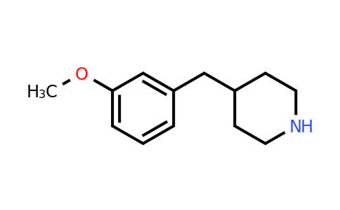 CAS 150019-61-7 | 4-(3-Methoxy-benzyl)-piperidine