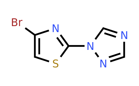 CAS 1500213-20-6 | 1-(4-bromo-1,3-thiazol-2-yl)-1H-1,2,4-triazole