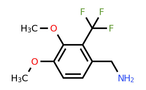 CAS 1500248-33-8 | (3,4-Dimethoxy-2-(trifluoromethyl)phenyl)methanamine