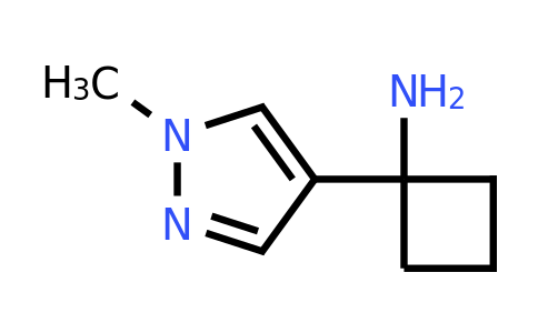 CAS 1500423-55-1 | 1-(1-Methyl-1H-pyrazol-4-yl)-cyclobutylamine