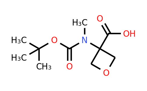 CAS 1500588-04-4 | 3-{[(tert-butoxy)carbonyl](methyl)amino}oxetane-3-carboxylic acid