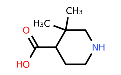 CAS 1500924-09-3 | 3,3-dimethylpiperidine-4-carboxylic acid