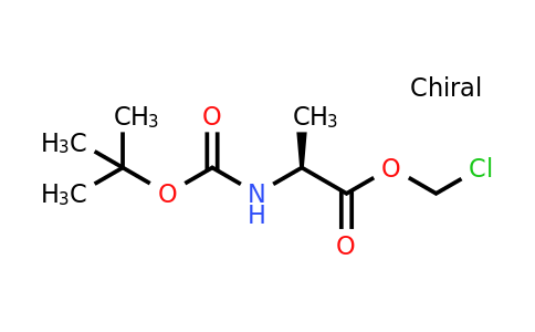 CAS 150109-42-5 | (S)-Chloromethyl 2-((tert-butoxycarbonyl)amino)propanoate