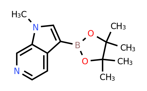 CAS 1501153-45-2 | 1-methyl-3-(tetramethyl-1,3,2-dioxaborolan-2-yl)-1H-pyrrolo[2,3-c]pyridine