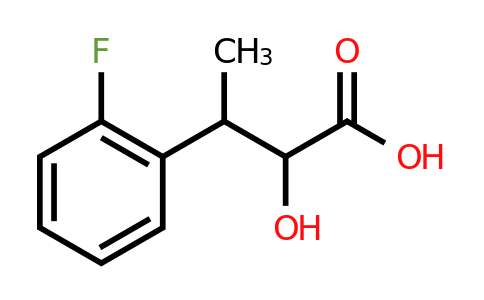 CAS 1501194-02-0 | 3-(2-Fluorophenyl)-2-hydroxybutanoic acid