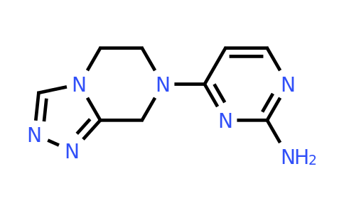 CAS 1501212-56-1 | 4-(5,6-Dihydro-[1,2,4]triazolo[4,3-a]pyrazin-7(8H)-yl)pyrimidin-2-amine