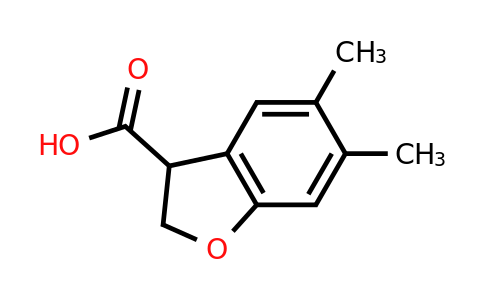 CAS 1501283-66-4 | 5,6-dimethyl-2,3-dihydro-1-benzofuran-3-carboxylic acid