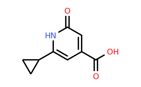CAS 150190-28-6 | 6-cyclopropyl-2-oxo-1,2-dihydropyridine-4-carboxylic acid