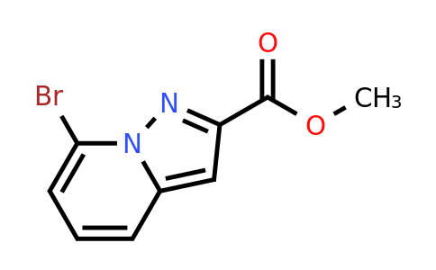 CAS 1501949-39-8 | methyl 7-bromopyrazolo[1,5-a]pyridine-2-carboxylate