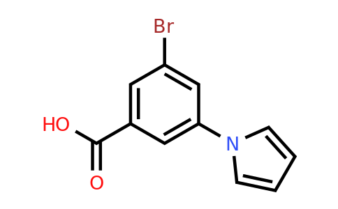 CAS 1502169-97-2 | 3-bromo-5-(1H-pyrrol-1-yl)benzoic acid