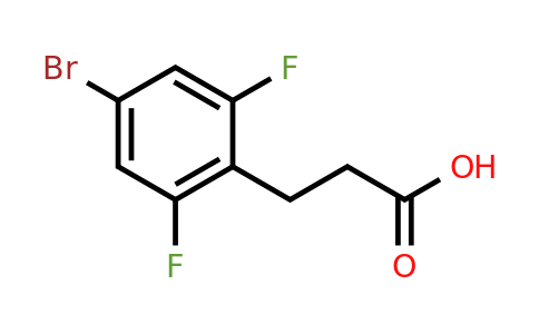 CAS 1502404-82-1 | 3-(4-bromo-2,6-difluorophenyl)propanoic acid