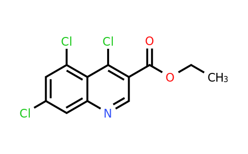 CAS 150258-21-2 | Ethyl 4,5,7-trichloroquinoline-3-carboxylate